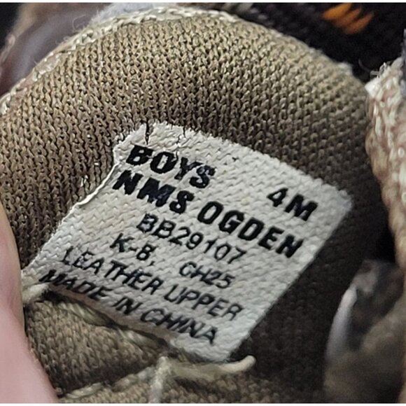 StrideRite Baby Boys 4M NMS Ogden Leather Sandals Hook & Loop Closure - Picture 9 of 10